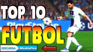 ⚽Juegos de FUTBOL para PC de bajos recursos SIN TARJETA GRAFICA⚽ [upl. by Kwarteng]