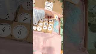 How I make advent calendars for my small business with MunByn 402b label printer smallbusiness diy [upl. by Mallen310]