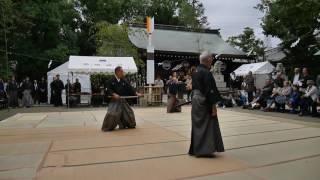 Tennen Rishin ryu iaijutsu Nitta Jinja 1016 [upl. by Notlim550]