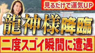 【見るだけで運気向上】スゴイ瞬間に二度も遭遇しました！御利益が欲しい方ぜひ見てください🐉 [upl. by Berget]