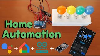 Google Assistant Home Automation with Google Home amp Arduino IoT Cloud  ESP32 [upl. by Jecoa2]