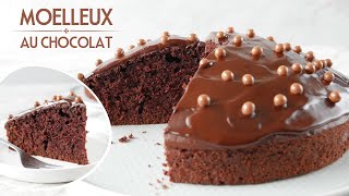 Le MOELLEUX au CHOCOLAT  La Recette Facile du Gâteau au Chocolat PARFAIT pour le Goûter [upl. by Malvino]