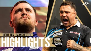 NINEDART MADNESS IN MANCHESTER Night Ten Highlights  2024 BetMGM Premier League [upl. by Bidget]