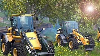 FS15  Farming Simulator 15 Infovideo  FS15 JCB DLC  JCB vehicles  FS15 DLC  JCB INFOS [upl. by Dami]