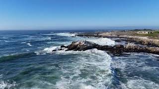 Flying Over the Pacific Coast  4K Aerial View [upl. by Saudra806]