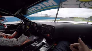 Ginetta G55 GT4 onboard donington park driver Charlie Robertson [upl. by Eznyl892]