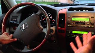 Parrot MKi9000 Bluetooth installation on Lexus GX470 [upl. by Netsrejk]