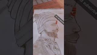 Chatrapati Shiva ji ki drawing [upl. by Eejan434]