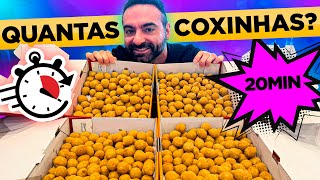 Quantas COXINHAS o CORBUCCI come em 20 MINUTOS [upl. by Danit]