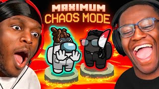 8 HOURS OF SIDEMEN AMONG US CHAOS MODE [upl. by Nomae]