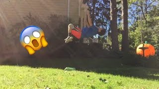 Backflip Progression  1 Week [upl. by Crean]