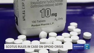 Supreme Court rejects a nationwide opioid settlement with OxyContin maker Purdue Pharma [upl. by Ancelin142]