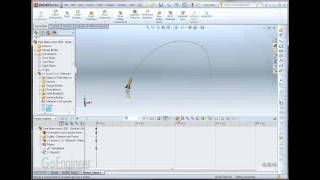 SOLIDWORKS 2011  Path Mate Motor [upl. by Spurgeon]