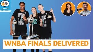 Reliving epic WNBA Finals plus interview with Notre Dames Cass Prosper  Coast to Coast [upl. by Zebapda]