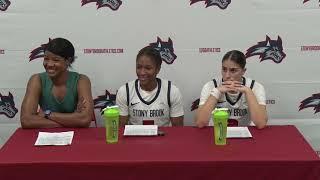 Stony Brook Womens Basketball Postgame Press Conference  Nov 18 2024 [upl. by Gaige]