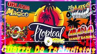 Fiesta Tropical MIX 🎺 GUERRA DE TECLADISTAS LO MEJOR Y MAS MOVIDO [upl. by Nolaj]