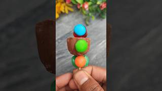 Quentello Chocolate  center Fruit Jelly Candy with gems youtubeshorts viralshorts [upl. by Rodie]