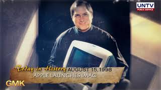 Apple launches iMac 1998  Today in History [upl. by Ielirol]