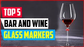 The 5 Best Bar And Wine Glass Markers of 2024 [upl. by Ittam819]