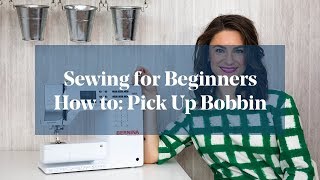 How To Pick Up Collect Bobbin Thread Sewing for Beginners [upl. by Lihka]