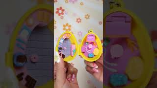 Vintage Polly Pocket Easter Eggs Egg Hunt Egg Painting Egg Treats 2001 [upl. by Peters738]