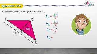 SUPERFICIE DE FIGURAS GEOMÉTRICAS TRIANGULARES  4TO PRIM  G  05  III BIM [upl. by Cilka]