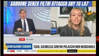 CHAPEAU UNA GRANDISSIMA SILVIA SARDONE ZITTISCE TUTTI IN DIRETTA TVANCHE IL CONDUTTOREASFALTO [upl. by Maxie555]