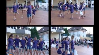 Fête de la St Jean à Serémange tenue par le club de twirling les Violettes [upl. by Anna-Diane]