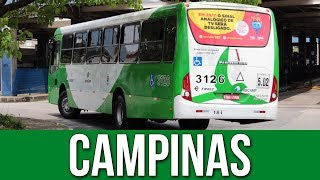 Terminal Metropolitano Magalhães Teixeira Campinas  Movimentação de Ônibus 80 [upl. by Eloccin]