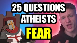 25 Questions Atheists Are TOO SCARED To Answer Lucifer Burns [upl. by Trebeh184]