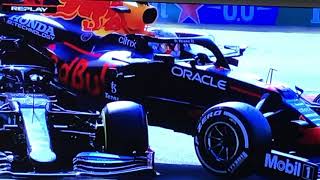 Incidente Hamilton amp Verstappen Monza 2021 [upl. by Rotce]