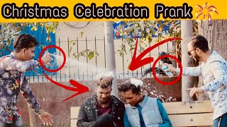 Christmas Celebration Prank In Public lahorifunkar1005 [upl. by Adnirb]