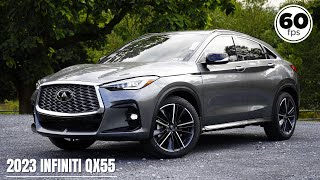 2023 Infiniti QX55 Review  NOW with 3 Years of FREE Maintenance amp NEW Safety [upl. by Arabela290]