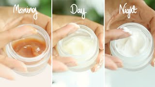 HOW TO MAKE EYE CREAM NATURALLY  DIYs For Morning Day amp Night [upl. by Vedetta480]