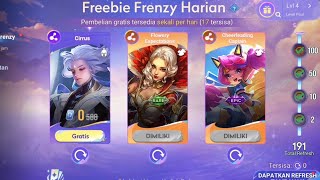 GACHA EVENT FREEBIE FRENZY HONOR OF KINGS [upl. by Anitnamaid]