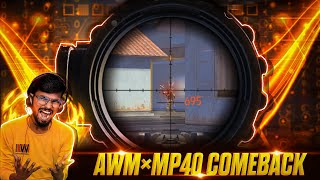 🥵AWM KINGஆகா மாறிய GT KING🥵  Real ComeBack Cs ranked AWM x MP40 Gameplay Tamil [upl. by Alegre]