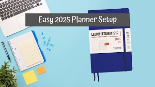 My favourite planner for 2025  LEUCHTTURM1917 Weekly Planner amp Notebook softcover B6 [upl. by Pena]