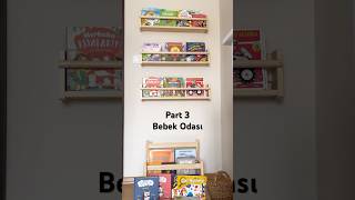 İkea Montessori KitaplıkBebek Odası Değişim Part 3 babyroomdecor nurserytour nurserydecor books [upl. by Owain41]