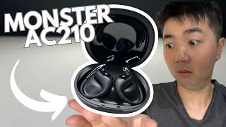 Monster AC210 wireless Open Earbuds Are they worth the price [upl. by Dranyar]