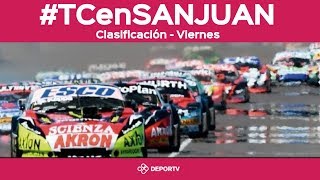 TCenSANJUAN  VIVO  Turismo Carretera  Clasificación viernes  Autódromo Villicum [upl. by Ennylcaj]