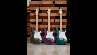 SE Silver Sky Maple  New SE Silver Sky Rosewood PRS ELECTRIC GUITARS [upl. by Akinnej4]