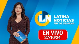 LATINA EN VIVO EDICIÓN MATINAL DOMINGO 27 DE OCTUBRE DEL 2024 [upl. by Ronel156]