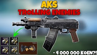 AKS DRUM MAG TROLLING ENEMIES IN ARENA BREAKOUT [upl. by Aneeles]