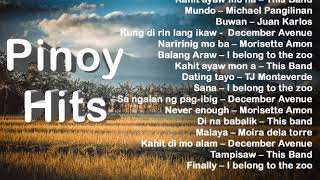 Pinoy hits 2019 Tagalog Playlist featuring December Avenue amp This Band [upl. by Mariel]