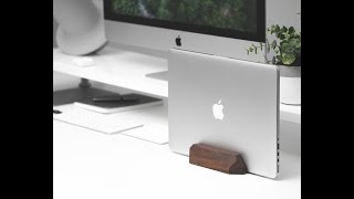 Oakywood Laptop MacBook wooden dock  Setup instructionmanual [upl. by Nivag]