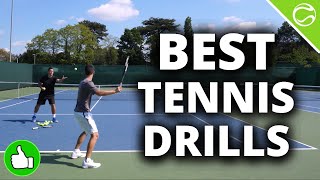 Tennis Drills For Rapid Improvement [upl. by Gonyea]