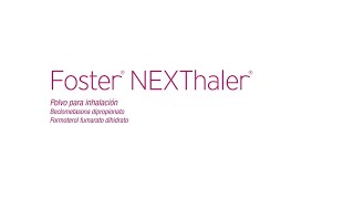 Instrucciones de uso del aerosol Foster Nexthaler [upl. by Haymes]