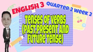 ENGLISH 3MELCBASED QUARTER 2 WEEK 2 TENSES OF VERBSPASTPRESENT AND FUTURE TENSE [upl. by Margreta609]