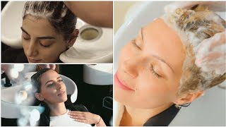 the best lather shampoo moments 10 mins long video [upl. by Atteloj]