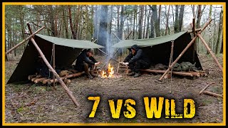 7 vs Wild  Zweiter Versuch  Schaffen wir es diesmal  Outdoor Bushcraft Survival [upl. by Elin]